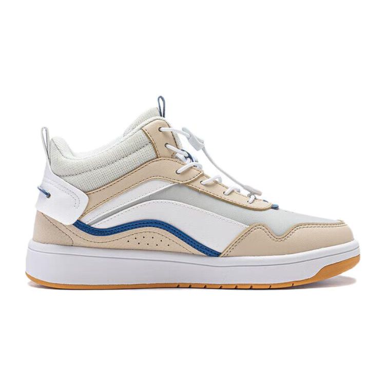 Li Ning Comfortable Non-Slip Kids Sneakers Kids Sneakers Light-Gray Fog-Khaki YKCT174-7