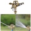 Heavy Duty Lawn Sprinklers Head with Nozzles 360 Degree Large Coverage Pattern Watering Sprinklers for Garden Irrigation