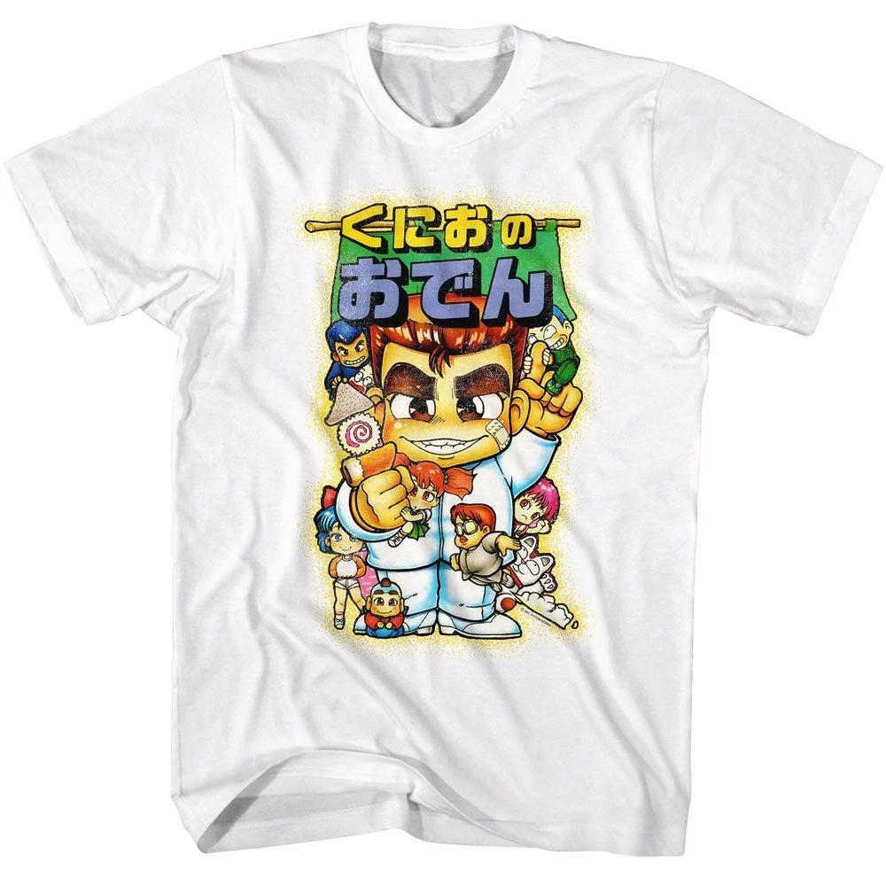 River City Ransom - Japanese Art - American Classics - Solid White Short S 160