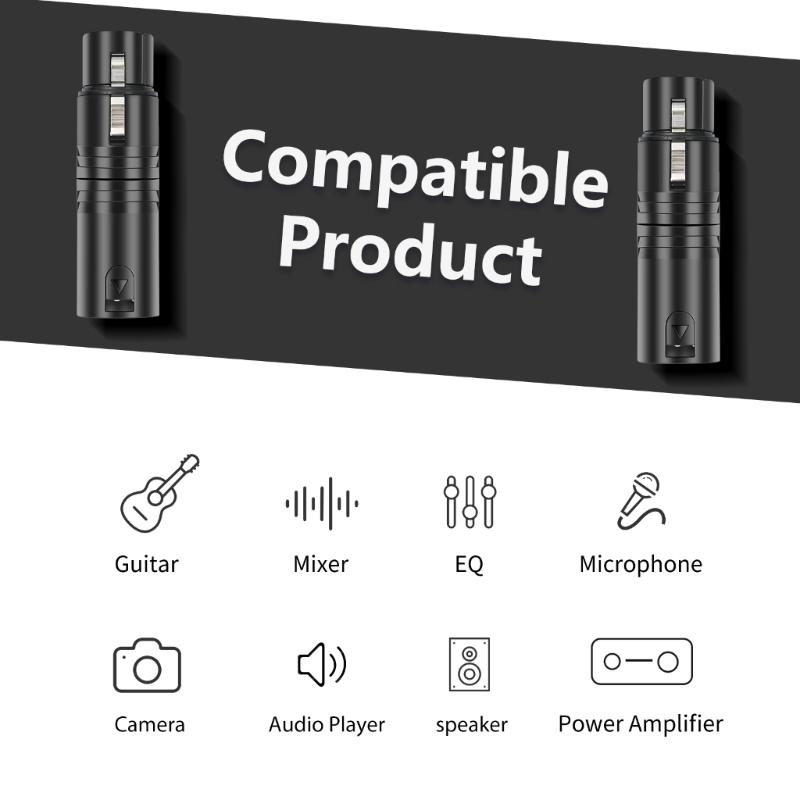 3Pin Extension Adapters Housing With Secure For Equipment Gaming Stream Portable Design