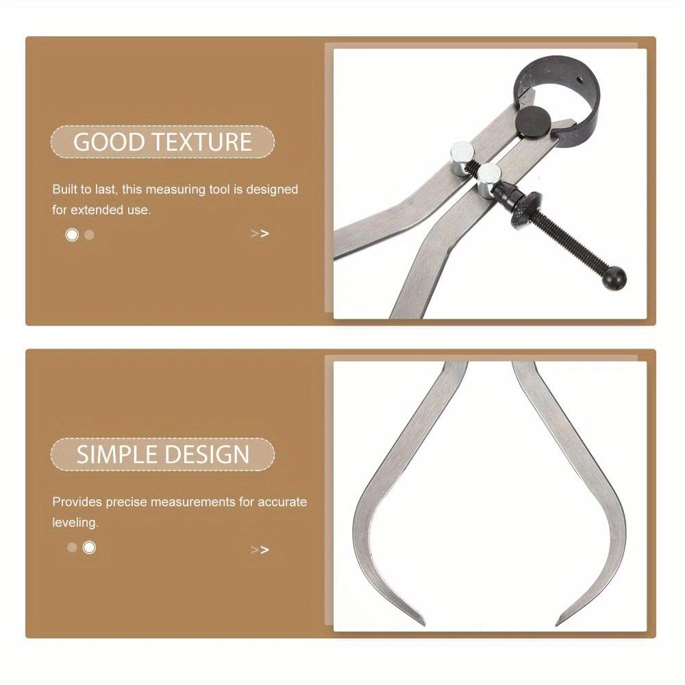 1 buc Calibru exterior Instrument de măsurare Instrumente Calibre Kit strunjire lemn Interior Argintiu Strungire lemn