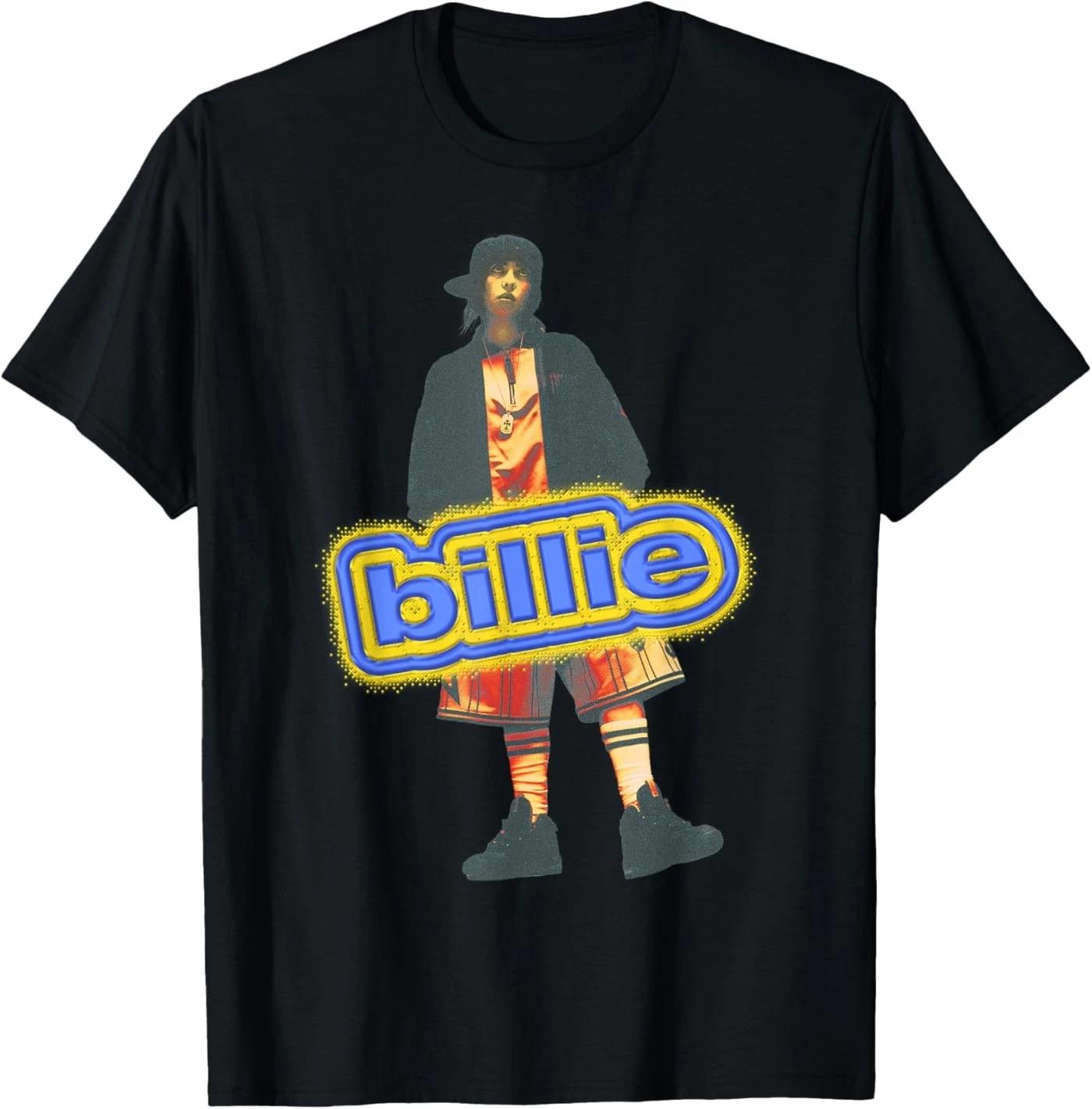 Official Billie Eilish HIT ME Hard and Soft Gradient Photo T-Shirt L