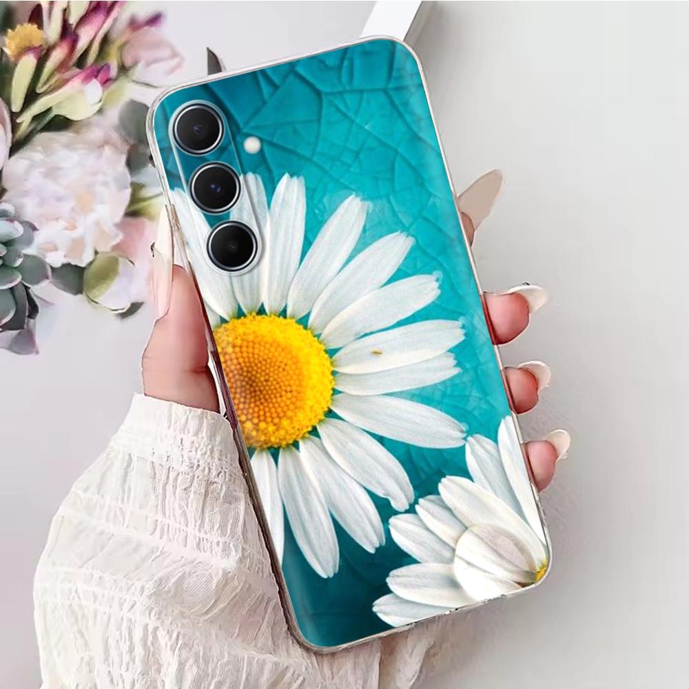 Für Samsung Galaxy A24 4G Hülle Cartoon Weiche Silikon Handyhülle Für Samsung A24 SM-A245F A 24 Rückabdeckung Transparent Fundas Coque