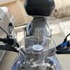 Universelle Motorrad-Windschutzscheibenverlängerung Klar Motorrad-Windschutzscheibe Luftstrom Einstellbarer Windschutz Windabweiser