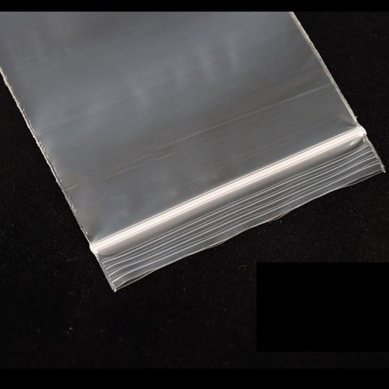 Sacchetto Autochiudente Rettangolare Sacchetti Trasparenti per Conservazione Borsa per Imballaggio Occhiali Telefono Cellulare Telecomando Cerniera Richiudibile Ripetutamente Tasche in Plastica