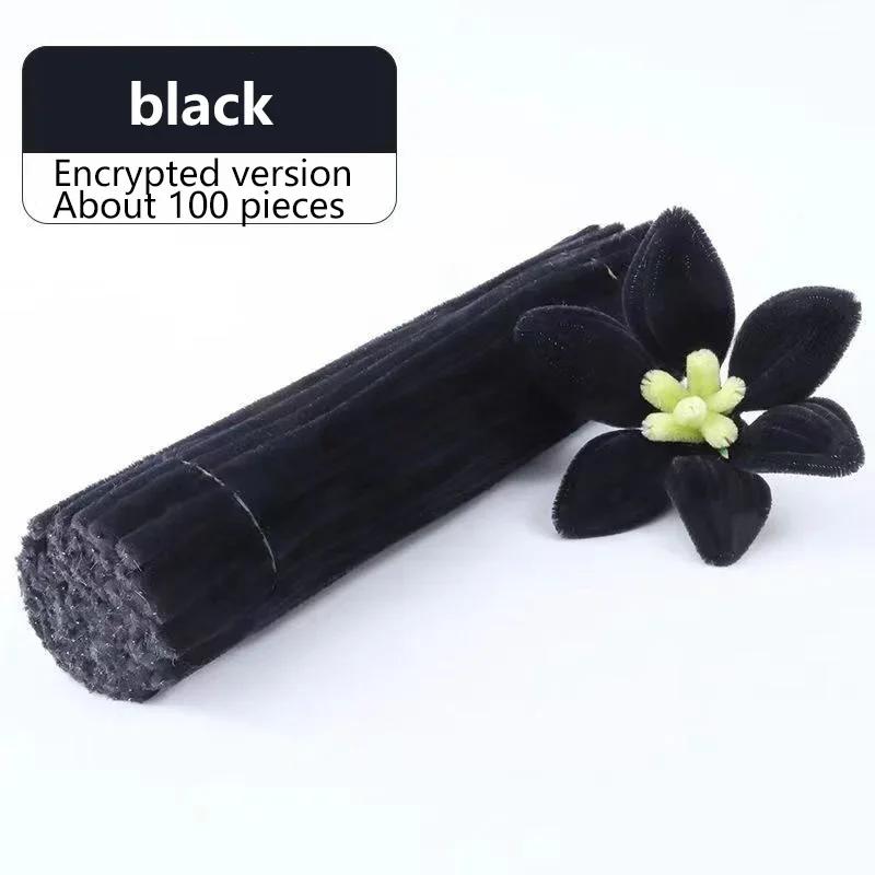 

Зроби сам Ручна робота Плюшеві смужки 100 шт. Синельні стебла Смужки Дріт для скручування Ковадло Дріт Ремесло Трубка Дитяча плюшева паличка Синельні палички