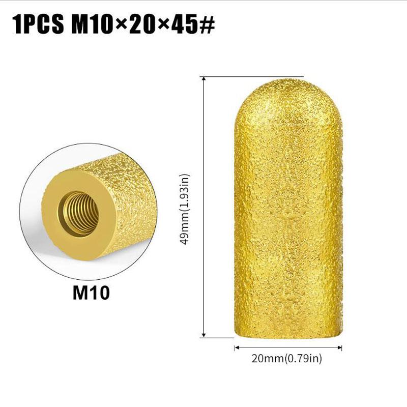 Diamond Grinding Head Burr Drill Bit Rotary Tool Grinding Bit For Engraving Polishing Stone Carving Metal Milling Tools