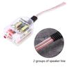 Audio CD Amplifier Car Audio Amplifier Line Impedance Conversion Plastic Adapter, Material, 5.5 3.7 2.5cm