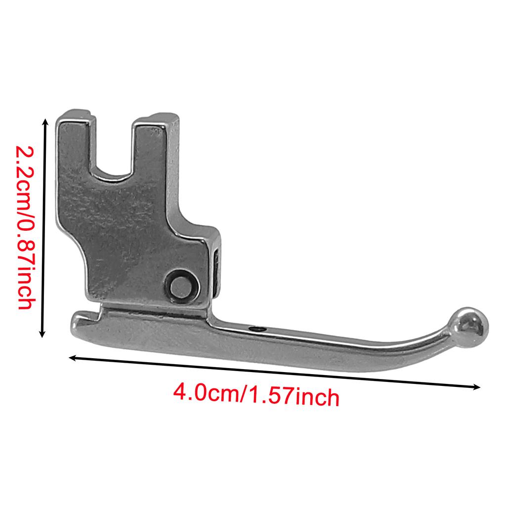 1Pcs New Steel Household Bead Sequin Presser Foot Fit For Wedding Dress Bead Fabric Sewing Machine Accessories