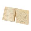 2Pcs Square Wooden Polishing Head Storage Board Save Space Nail Tools Storage Stand  Manicure Tools