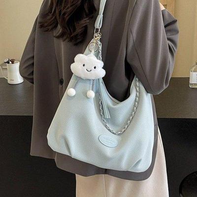 Borse e portamonete da donna di grande moda in pelle PU con giunture retrò 2024 Borse a tracolla in pelle PU vintage da donna Borse a tracolla da donna