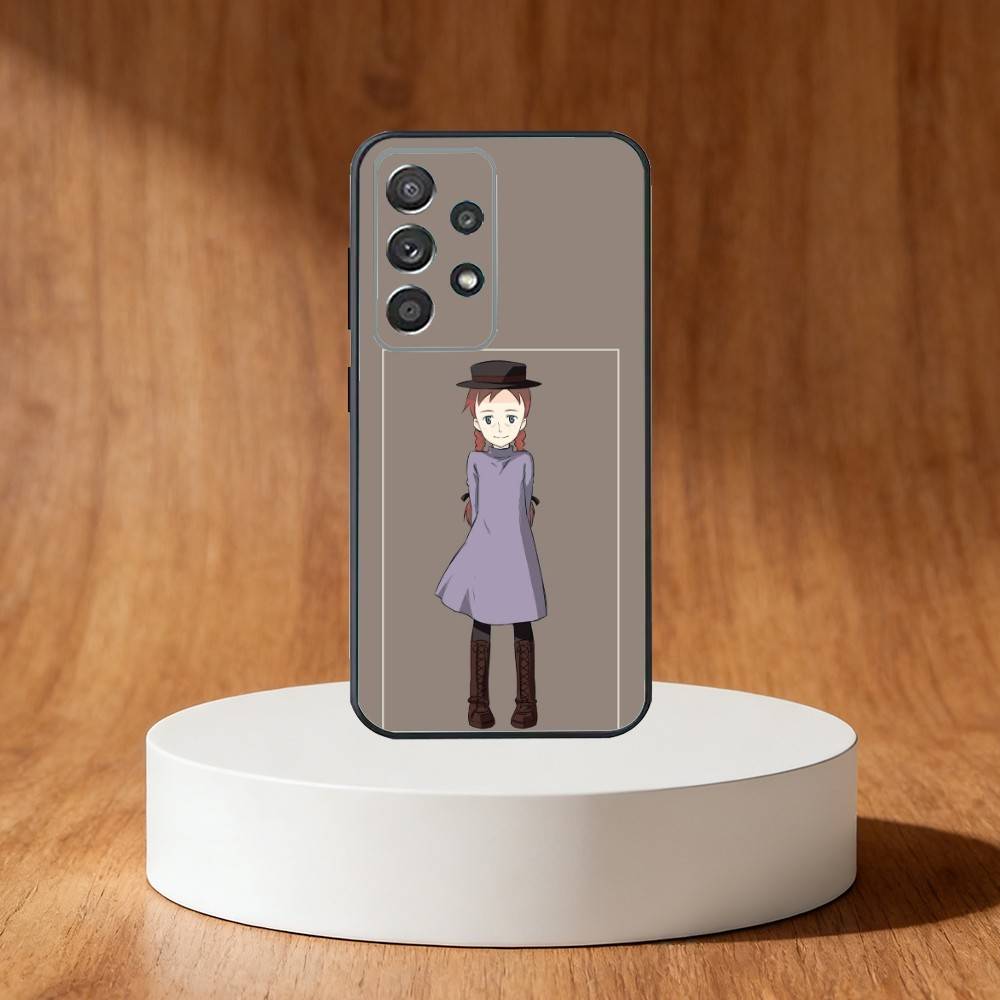 Anne of Green Gables Anne Shirley Phone Case For Samsung S25,S24,S21,S22,S23,S30,Ultra,S20,Plus,Fe,Note,10,9,5G Black Cover