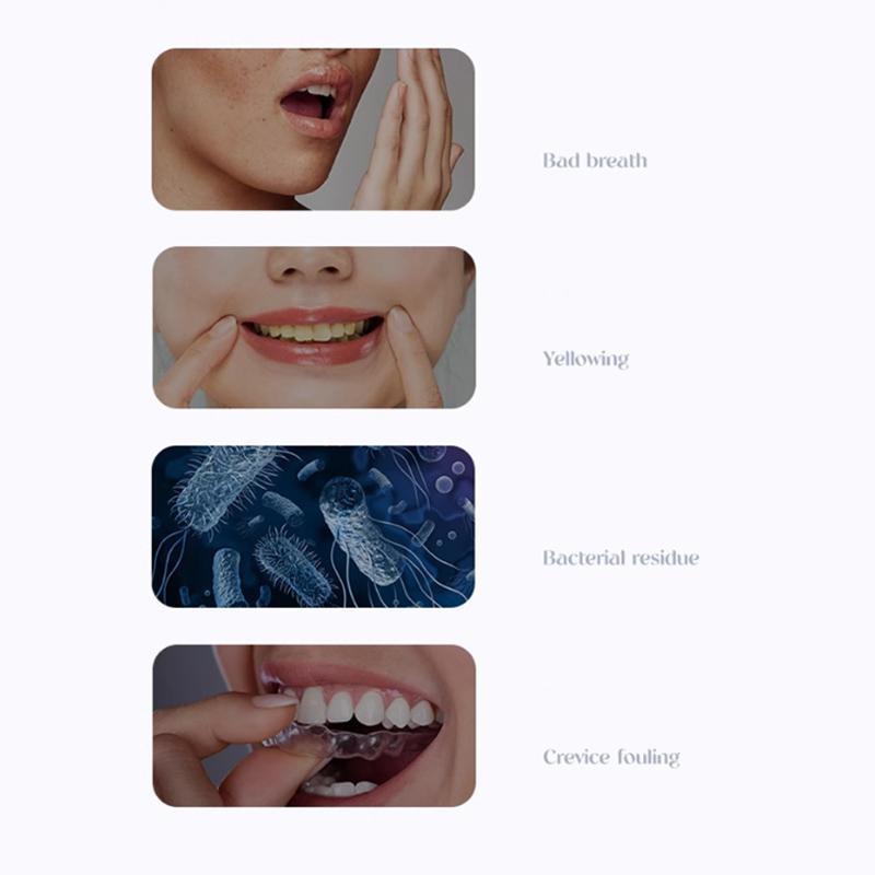 Portable High-Frequency Vibration Denture Cleaning Machine USB Powered for Jewelry Eyeglasses Watches Home Use