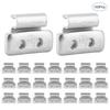 Tire Wheel Balancing Weights, Qiilu Wheel Weight Balance Clipon, 15g/0.53oz 100pcs P Style Wheel