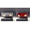 2Pcs Red Carbon Fiber Inner Reading Light Lamp Panel Trim For Ford Mustang 05-09
