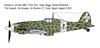 Italeri 1/72 WWII Italian Macchi MC.202 Folgore Ace Plastic Model Kit IT1481 (Airplane)