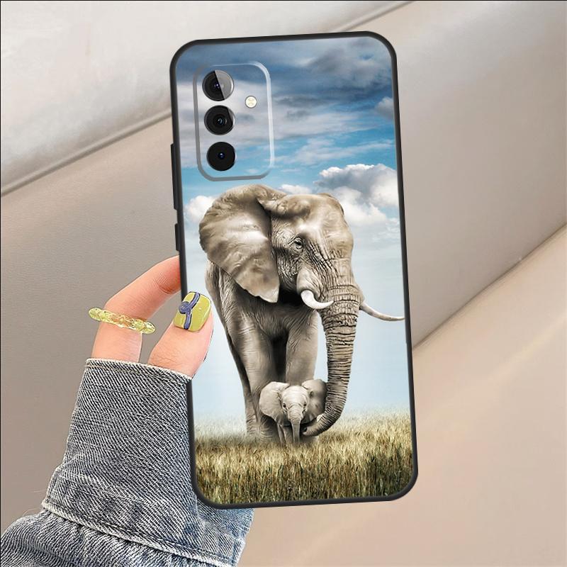 Elefant Baby Natur Hülle Für Samsung Galaxy A56 A16 A15 A22 A52 A32 A54 A14 A26 A36 A55 A35 A05 A06 A53 A33 A13 For Samsung A22 5G