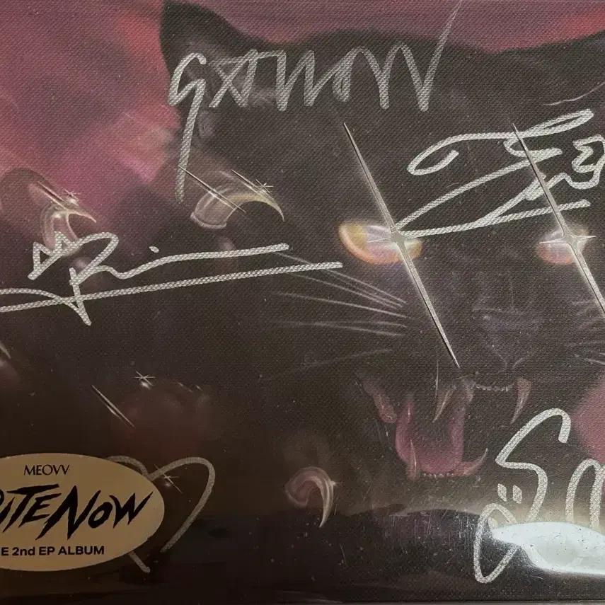 MEOVV Signed Album BITE NOW Autographed Album Not for Sale