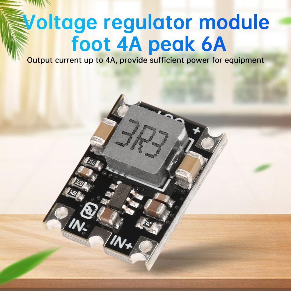 

DC-DC Step-Down Power Supply Module Input 6.5-16V to 3.3V/5V 6A Voltage Regulator Board DIY Mini Electronic Reduction Module