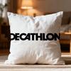 Hot D-Ddecathloned Cushion Cover Soft Washable Pillow Case Multi-Scene for Couch Bed Travel Office Use