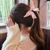 Y2K Angel Wing Hair Clip Creative Cute Duckbill Clip Fashion Satin Bow Hairpin  Daily