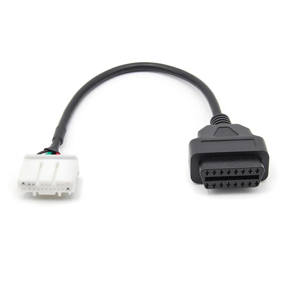 OBD2 \Fault \Scanner \Adapter \Cable For TESLA Model X/S 2016-2026 Diagnostic Cable 20pin Connector To OBDII 16Pin Adapter