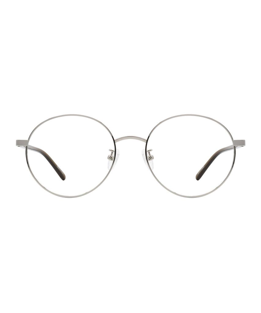 Oateu Emily Silver Round Metal Glasses
