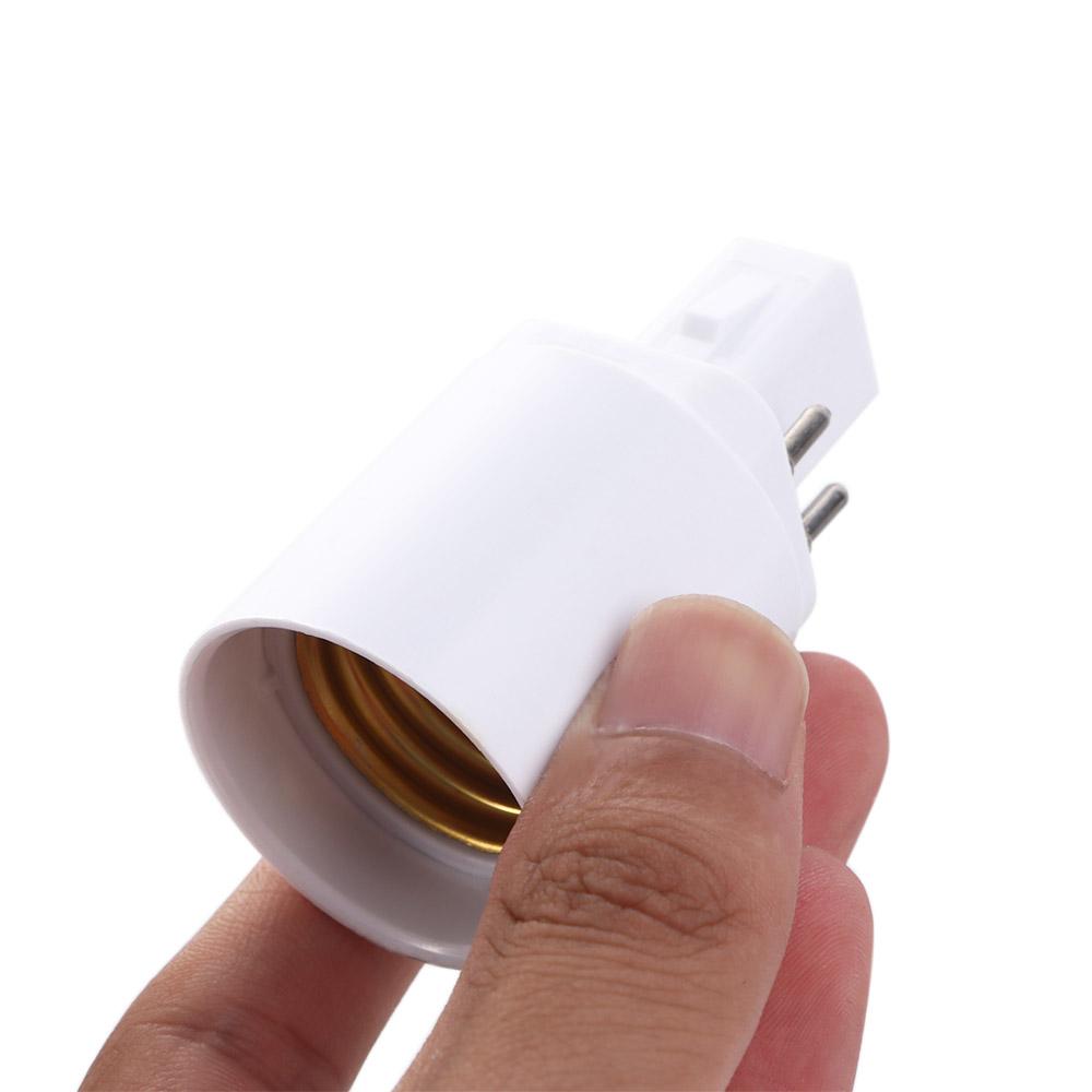 4Pin Light Bulb LED Socket Converter Lamp Adapter Holder Screw Adapter