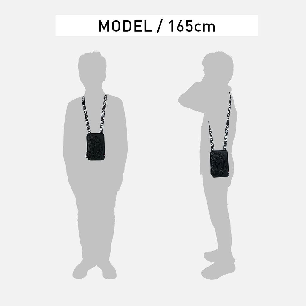 CASTELBAJAC Mini Shoulder Bag, Nantes, 041101 (Black)