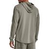 Under Armour American Vintage Letter Hooded Pocket Long Sleeve Sweatshirt Men sweatshirt Gray 1379766-504