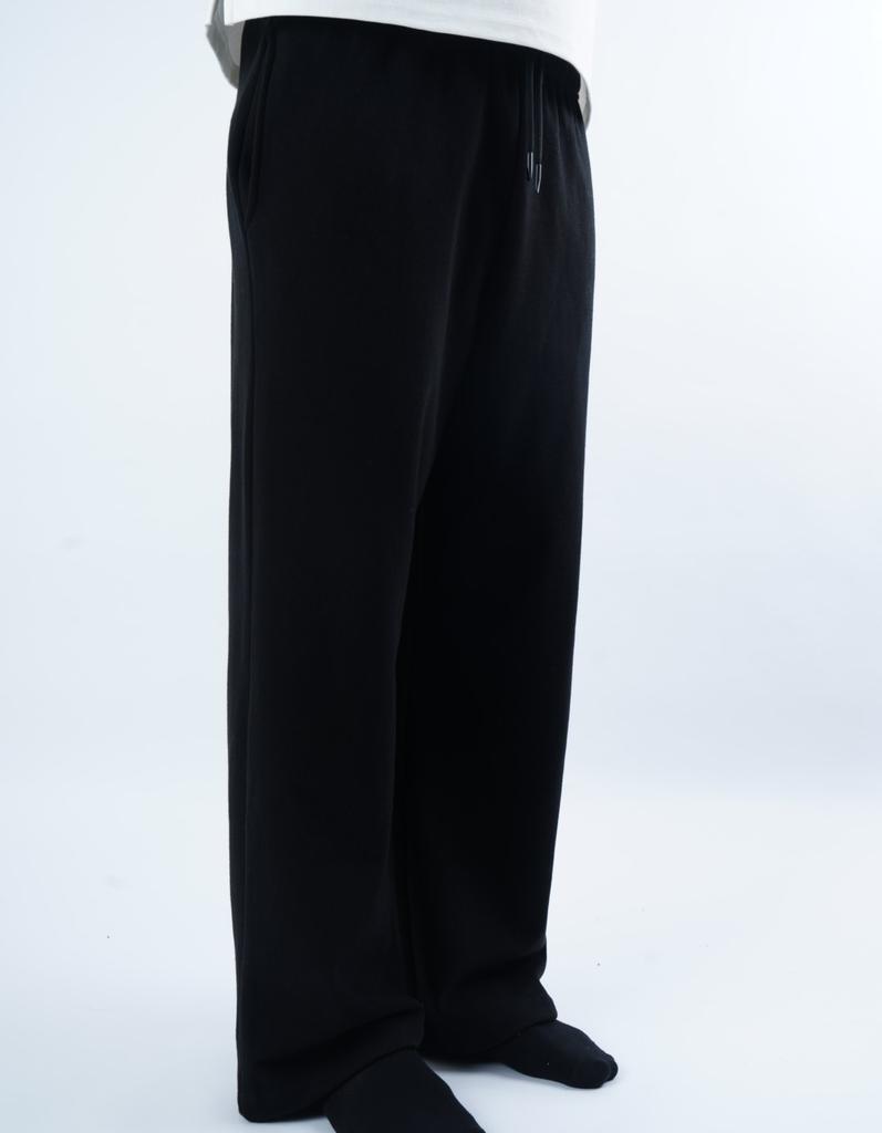 STARRYEYED Logo Wide Training Pants (Black)
