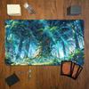 Magic Forest Tree Magic Party Mouse Pad Playmat Mtg Tcg Office Desk Mat For Work Game Pc Laptop Rug Carpet Mousepad