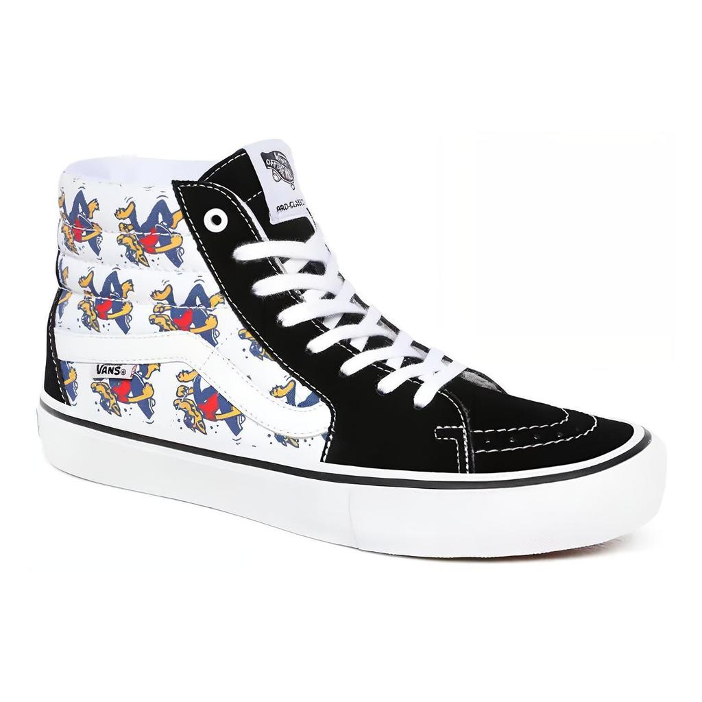 Vans Skate Wolf SK8 Hi Pro 'Black White' (Unisex) Skateboard Shoes VN0A45JD11Z
