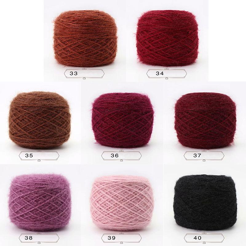 150g/míč Veverka Kašmírová příze Sametová nit v silném šátku z domácího tkaného klobouku Světlé hedvábné zlato