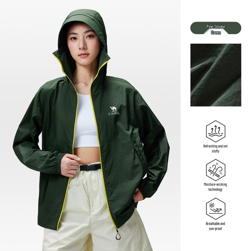 CAMEL Unisex Wang Junkai Collection Outdoor Sun Protection Jacket