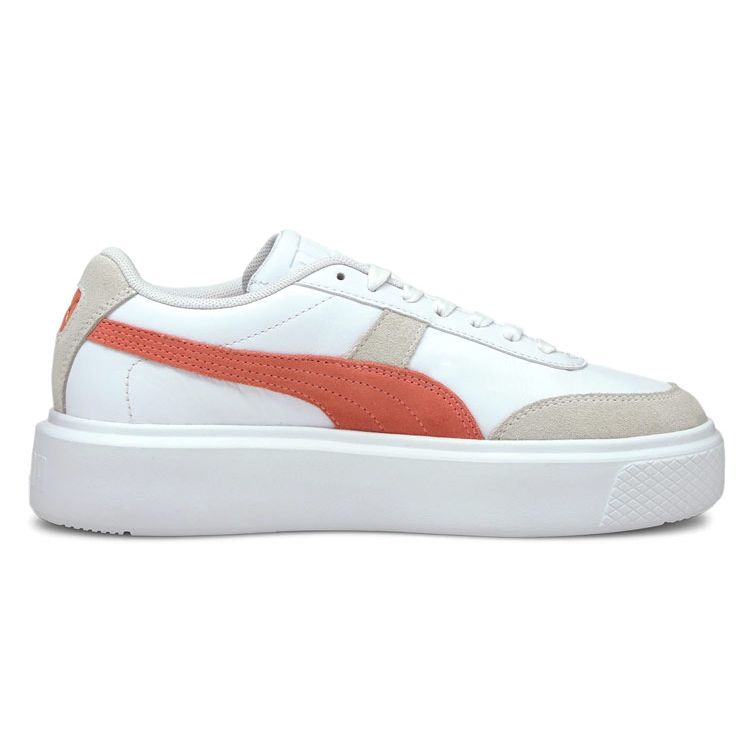Puma Oslo Maja Archive White Elektro Peach Women Sneakers 375057-02