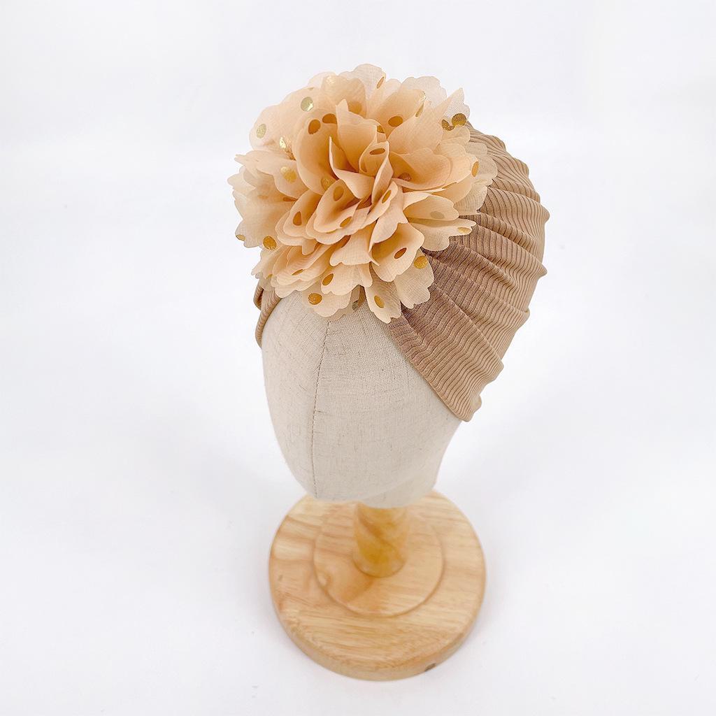 Cross-Border New Baby Hat: Flower, Comfortable & Breathable - Cute Children's Hat