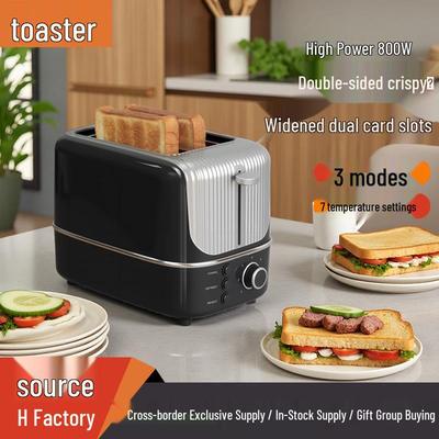 Automatischer Pop-Up-Toaster & Sandwichmaker mit Timer