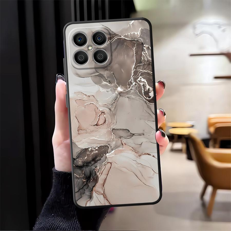 

Минималистичный узор Чехол для телефона для Honor X8 X6 Magic5Lite X7 X9a 200 400 Lite X5b 8X 70 90 Honor 70