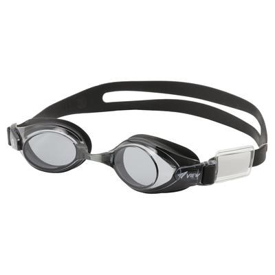 Junior Swimming Goggles for Ages with SWIPE Prescription Lens Made In Black V740JSA BK [VIEW] Children, 6-12, Nameplate, Function, Compatible, Japan,