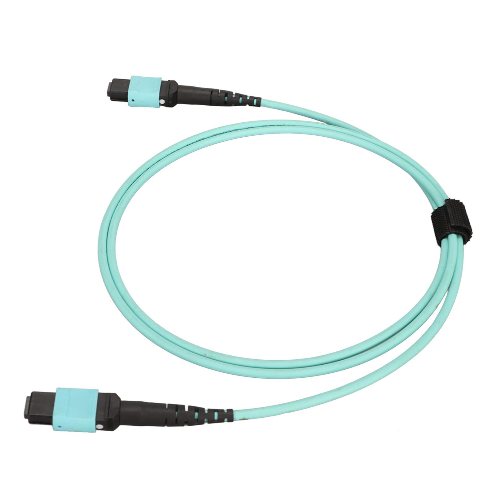 

Fiber Optic Patch Cable 1M MPO To MPO 8 Core Fiber Patch Cord for SFP Transceivers Ethernet