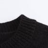 Kaslead New Women clothes Western Style Zoo Stereo Jacquard round Neck Long sleeve Knit cardigan Outerwear