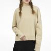Puma Breathable Knit Crewneck Sweatshirt Women Tops Khaki 531929-20