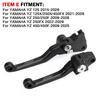 Pivot Brake Clutch Levers For YAMAHA YZ65 YZ80 YZ85 YZ125 YZ250 YZ 65 80 85 125 250 450 F X FX Motorcycle Dirt Pit Bike Handles