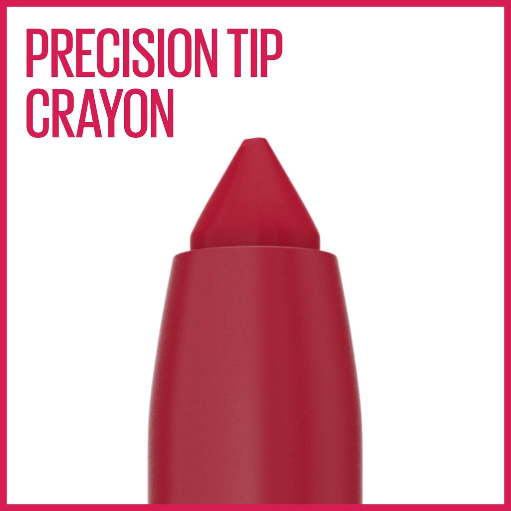 Maybelline Super Stay Ink Crayon Matte Longwear Lipstick Check Yourself 1.1 G 2 Pack