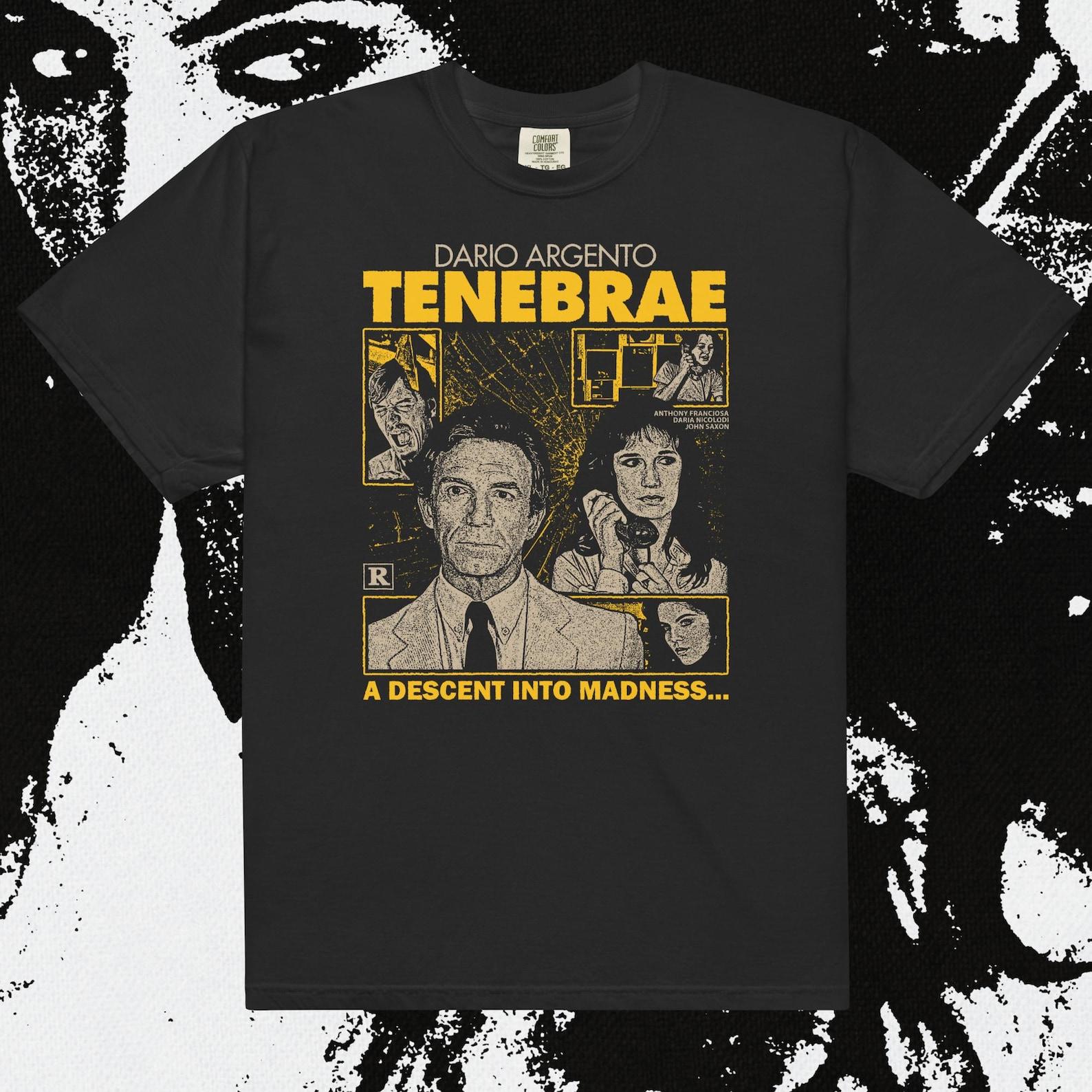 Tenebrae Directed By Dario Argento: Giallo Comfort Colors T-Shirt XL