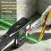 Rechargeable Laser Tape Measure Sturdy Construction Laser Rangefinder  For Builder