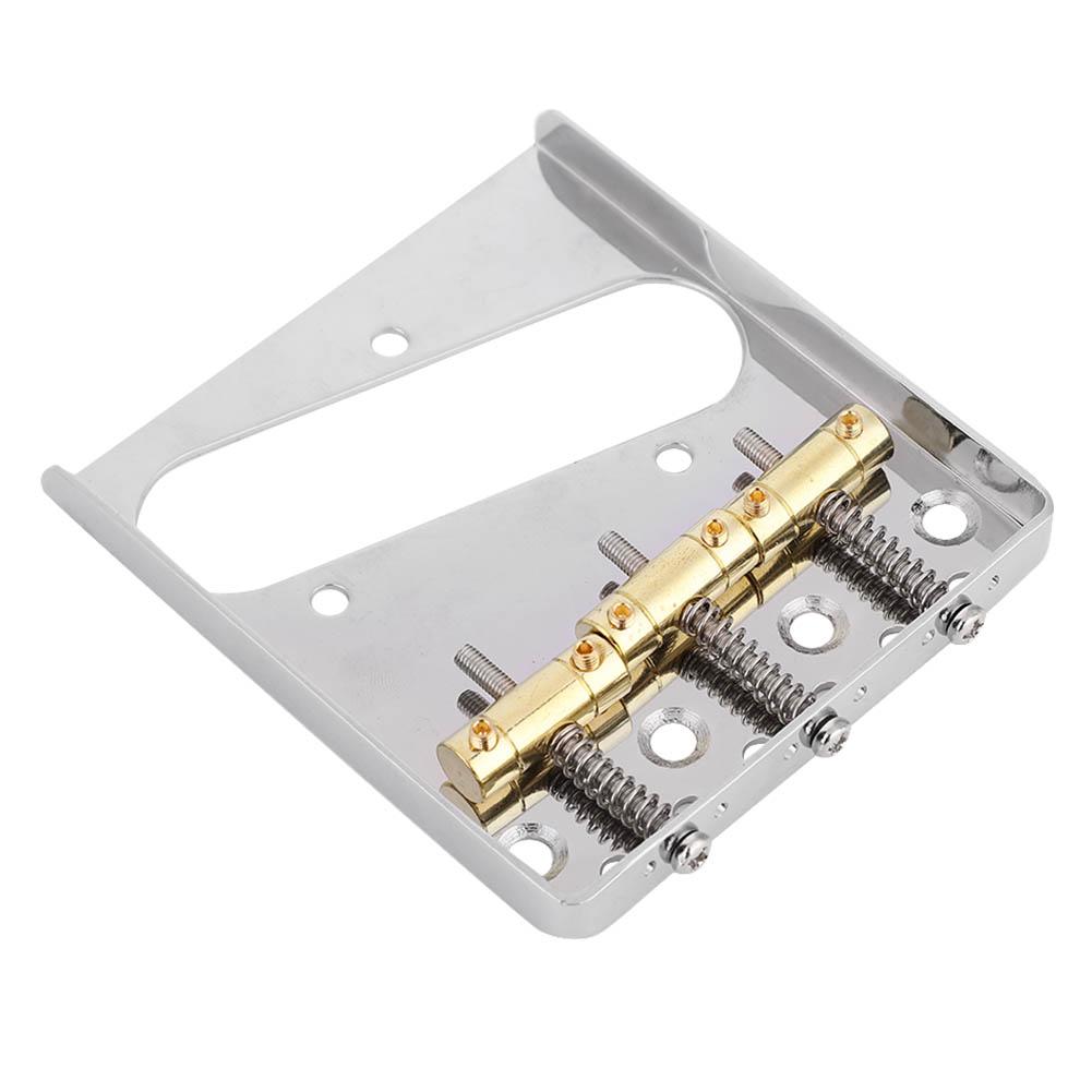 Musical 54mm 3‑Saddle 6‑String Bridge for TL Style Guitar Repair Parts