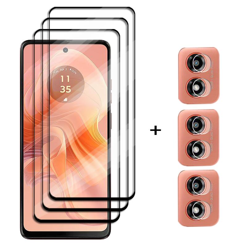 Full Cover Glass For Motorola Moto G Play 2026 Tempered Glass Moto G Play Screen Protector HD Protective Phone Lens Film