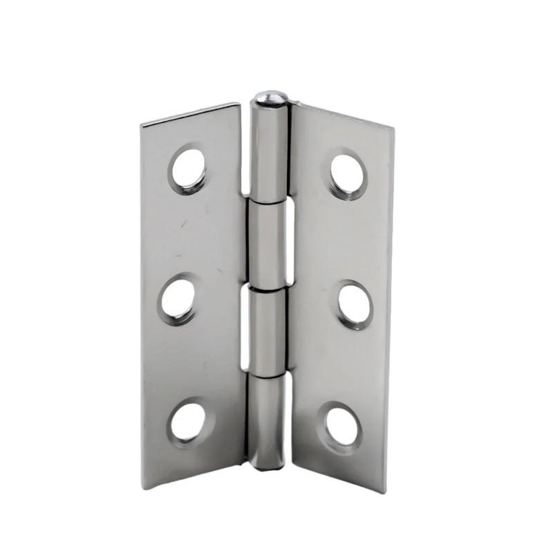 

6-10pcs Stainless Steel Door Hinges Cabinet Doors Windows Wooden Box Flat Hinge Home Furniture Hardware Accessories